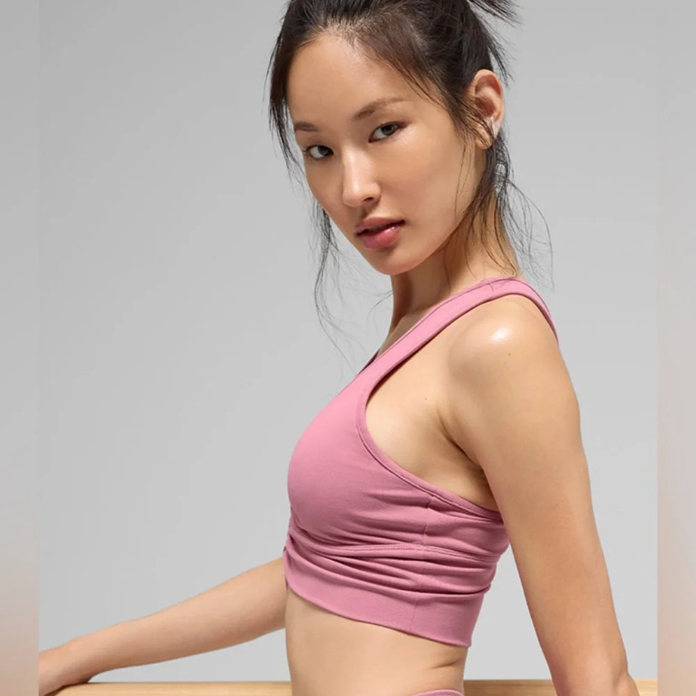 Alo Yoga Wild Thing Bra Pink Wild Rose M